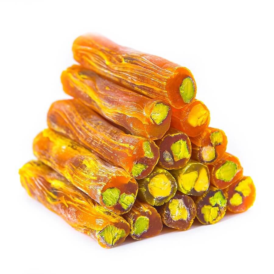 Portakallı, Antep Fıstıklı Fitil Lokum 1 kg